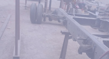 Vehicle frame welding application