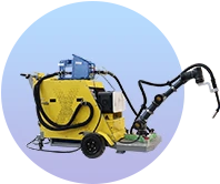 Crawler mobile welding robot model