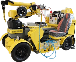 Tire high-mobility welding robot