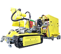 Crawler compact welding robot